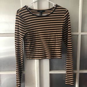 Forever 21 cropped long sleeve